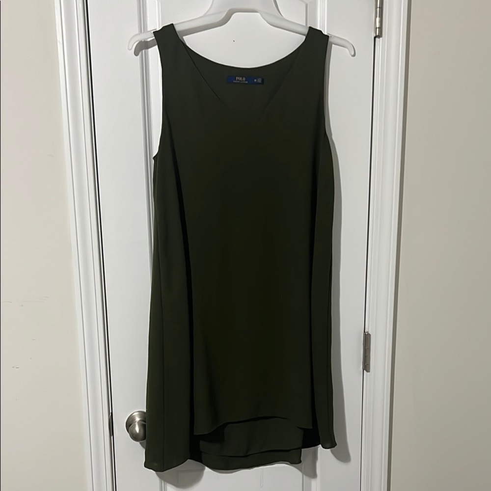 Ralph Lauren  Green Sleeveless Tank‎ Dress